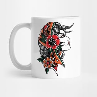 gypsy girl tattoo Mug